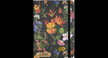 Floral Paradise compacte agenda 16-mnds - 2026