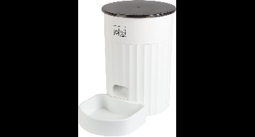 EBI Talakona - Programmeerbare Voerbak - Voerautomaat Kat - Wit - 3L - 18x18x26cm