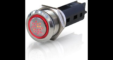 Hollex Zoemer 12/24V LED rood