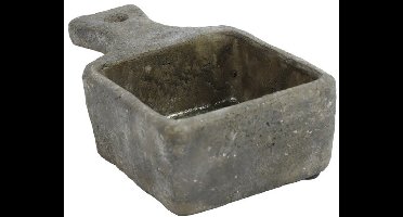 Countryfield - Bloembakje Alvino S - Bruin - 17x10x5 cm