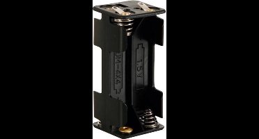 Velleman BH443D batterijhouder & stekker 4 AAA