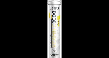 OstroVit - Vitamin C - Lemon / Citroen citruskick - 1000 mg - 20 effervescent tablets - Bruistabletten - Vitamine C Supplement - Laboratory-confirmed quality