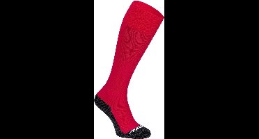 Avento Voetbalsokken - Lang Model - Basic - Rood/Grijs - Maat 30/35