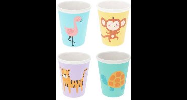 Kinderbeker Dier Melamine, 250ml