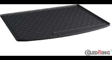 Gledring Rubbasol (Rubber) Kofferbakmat passend voor Volvo V40 D2/D3/D4 (Euro6) 2018- (Hoge laadvloer)