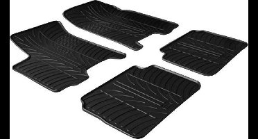Gledring Rubbermatten passend voor Chevrolet Aveo 2006-2011 (T profiel 4-delig)