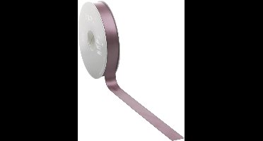 Oud roze Satijnlint | zeer luxe kwaliteit |6 mm / 50 mtr.