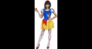 Vegaoo - Bloederig Sneeuwwitje kostuum voor vrouwen