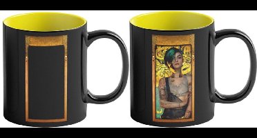 Good Loot Cyberpunk 2077 Game Art Chronicles Heat Change Mok / Beker Judy inspired by Gustav Klimt 450 ml Cups & Mok / Bekers