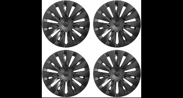 Tesla Model Y Wieldoppen 19 inch Blades – Set van 4 – Zwart – Geschikt voor Gemini Velgen