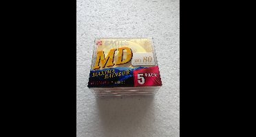 EMTEC MD Maxima Rainbow - 80 minuten- 5 pack