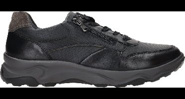 Waldlaufer 718006-H-Max - CasualHeren sneakersHeren veterschoenVrije tijdsschoenen - Kleur: Zwart - Maat: 45