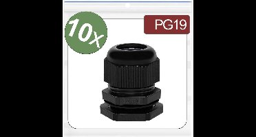 Quadrios 24CA383 Wartel Polyamide Zwart 10 stuk(s)