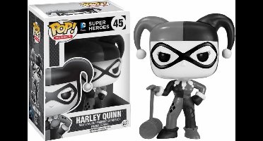 Funko Pop! Heroes: DC Super Heroes - Harley Quinn (Black & White) #45 Hot Topic Exclusive