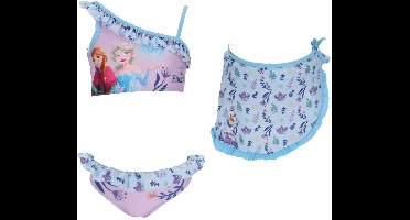 Frozen Bikini + Sarong - Maat 7/8 Jaar