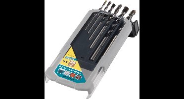 wolfcraft - Betonboor Set - 6 delig - Hardmetaal - Ø 3–10 mm - Beton Boor - 7119000