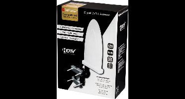 OPTICUM SMART HD 750/35.10 DIGITALE ANTENNE VOOR KPN DIGITENNE (NL) / ANTENNE TV (BE) Met 10 Meter Kabel - vernieuwd met sterker ontvangst