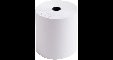 Exacompta 50x Rollen voor rekenmachines 74x70x12x44 - 1 laag offset extra wit 60g/m2 - Wit - 40655E