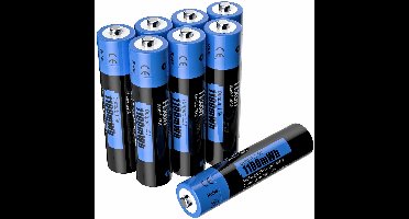 Oplaadbare Batterijen AAA - Set van 8 - 1100mAh