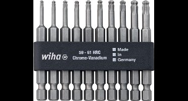 Wiha Torx bit set 10-delig 70 mm 7045BE 9570