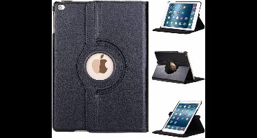 Ntech Apple iPad 9.7 (2018) Hoes Case Cover 360° draaibaar Multi stand Zwart