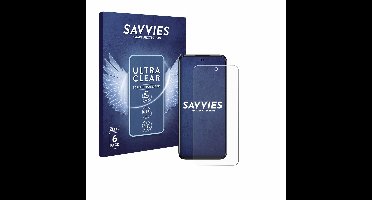 Savvies - Screenprotector voor TCL 60R 5G - Folie Beschermfolie transparant 6 Stuks