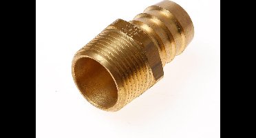 Installatiebranche Slangpilaar messing draad 1" x 25mm 6402325