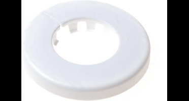 Installatiebranche Cv buis rozet wit diameter 38mm