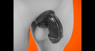 Oxballs - Cock-Lock - Flexibele Kuisheidskooi - Zwart