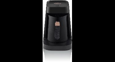 Arzum OKKA Minio Jet Turks Koffiezetapparaat OK0017-0400 | Zwart/Koper - Dubbelzijdige koffiepot - 1-5 kopjes - 480W