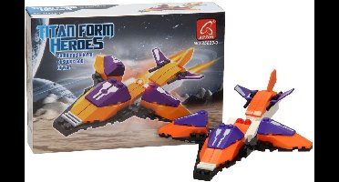 Bouwset Titan Heroes - Space Oranje - 49dlg.