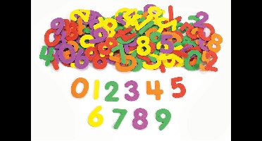 Foam | Cijfers | 2 x 2.5 cm | 150 stuks