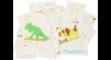 PlayMais Kaarten Versieren, 24st.