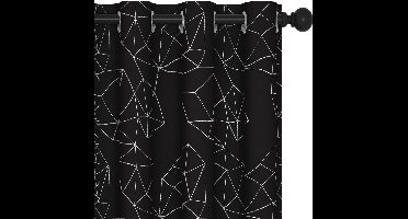 Boraboi ® Stijlvolle Verduisterende Thermische Gordijnen met Elegante Patronen voor Slaapkamer en Woonkamer