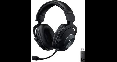 Draadloze LIGHTSPEED Gaming Headset - Blue VO!CE Microfoonfilter - PRO-G 50mm Drivers - DTS Headphone X 2.0 - 20 Uur Accu - Voor PC - PS5 - PS4 - Switch - Zwart