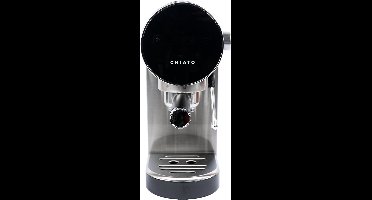 CHiATO Luna Style Espresso Coffee Machine - Silver