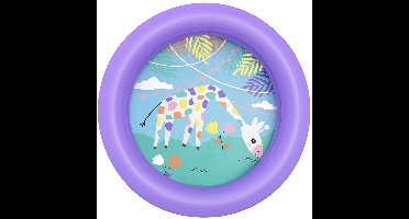 Opblaaszwembad 61 x 15 cm Bestway 51061 - paars