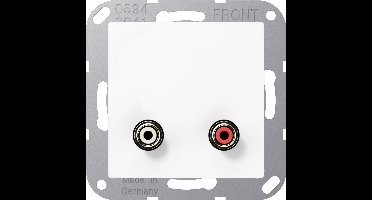 JUNG MAA1021WW JUN CINCH AUDIO AANSLUITING W