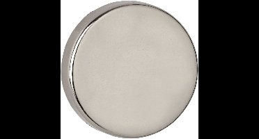 Magneet MAUL Neodymium rond 20x5mm 6.2kg 4 stuks