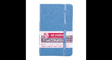 Schetsboek talens art creation 90x140mm lichtblauw | 5 stuks