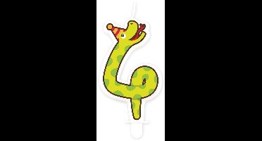Jungle candle 4 snake | 4 stuks