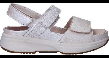 Xsensible Aruba Stretchwalker Sandalen - Dames - Zilver - Maat:36