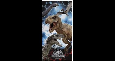 Jurassic Park Badlaken dinosaurus strandlaken 70x140cm Katoen