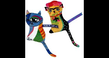 Kong artz kahlo / picasso 19x2x19 cm