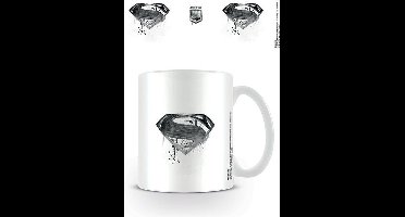 JUSTICE LEAGUE - Mug - 300 ml - Superman Logo Drip