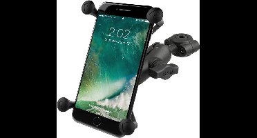 Torque™ large smartphone motorspiegelset met X-Grip RAM-B-408-37-62-A-UN10 - Kort