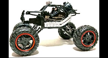 rc car RC Rock Ranger Terreinwagen Oplaadbare radiografisch bestuurbare auto off-road rock crawler, monstertruck met mist, rookspray, speelgoed