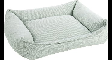 Orthopedische hondenmand – orthopedisch hondenbed – Premium Line – Pure luxe hondenbed 80 x 67 x 22 cm – Extra memory foam voor maximaal comfort – Flamingo Baldar Mand Groen