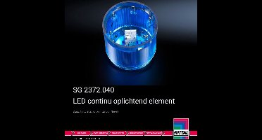 Rittal SG 2372.040, Blauw, 70 mm, 70 mm, 56 mm, 80 g, 1 stuk(s)