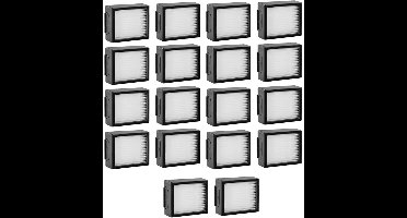 BukkitBow - Set van 20 HEPA Filters - Geschikt voor en Compatibel met iRobot Roomba i & E Serie (i7, i3, i1, i8, E5, E6, J7+) - Niet Geschikt Voor Combo J7+